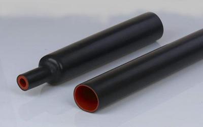 Gaine thermorétractable à double épaisseur en polyoléfine
