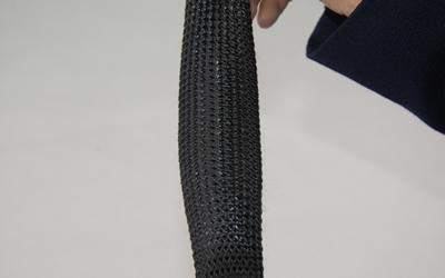 Gaine tressée anti-feu (PET + PA66)