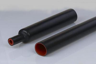 Gaine thermorétractable à double épaisseur en polyoléfine