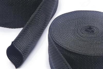 Gaine tressée en Nylon tubulaire PA66