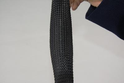 Gaine tressée anti-feu (PET + PA66)